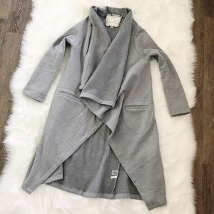 Draped French Terry Knit Jacket Raison D'etre S